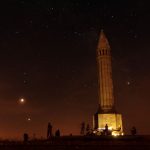 L'éclipse de Lune au monument Barrès