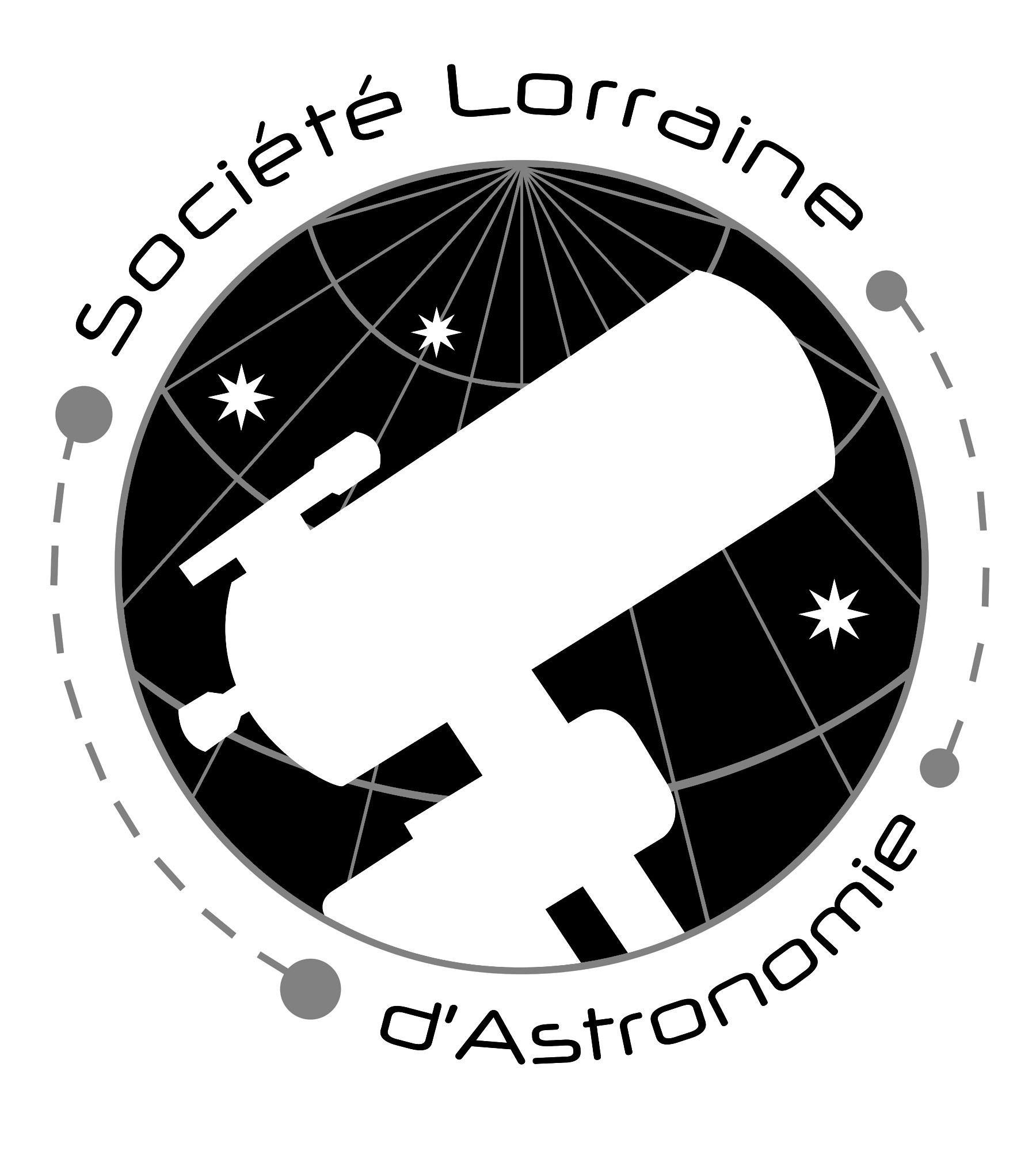 Logo SLA noir et blanc fond blanc