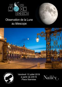 Affiche On the Moon Again Place Stanislas