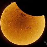 Eclipse de Soleil 29 mars 2025 par Cédric Humbert